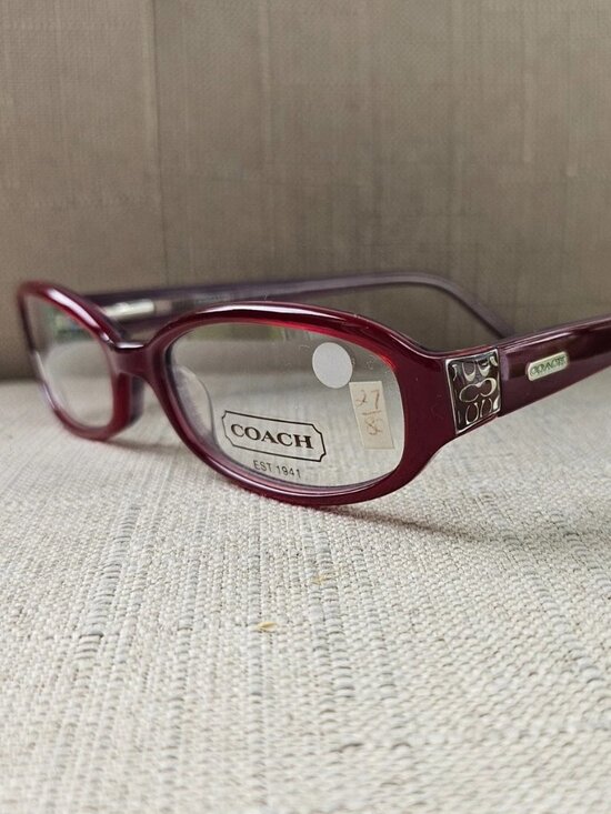 Coach Accessories - New Coach Women Eyeglasses Frame Eyewear CRANBERRY 2015 JILL Glasses Frame only